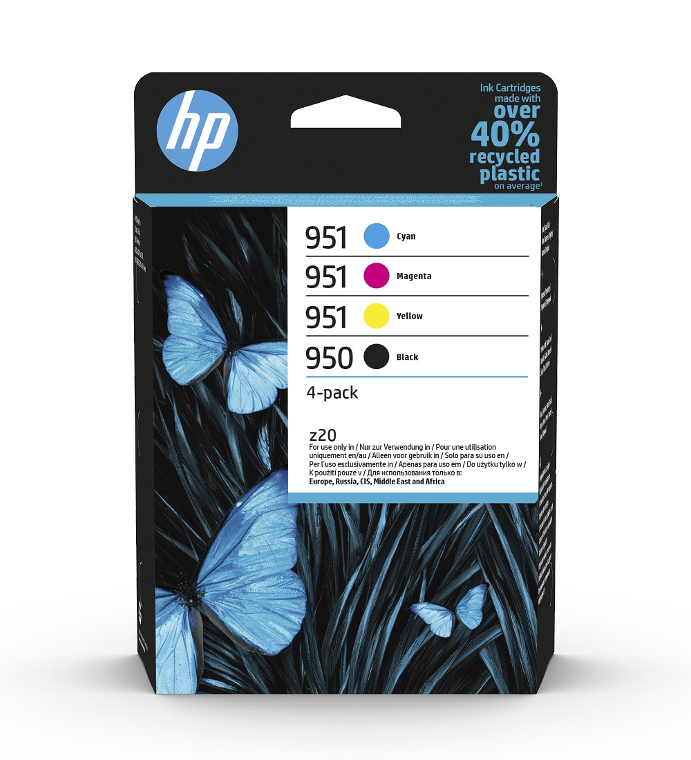 HP 950 / 951 4 Colour Ink Cartridge Multipack