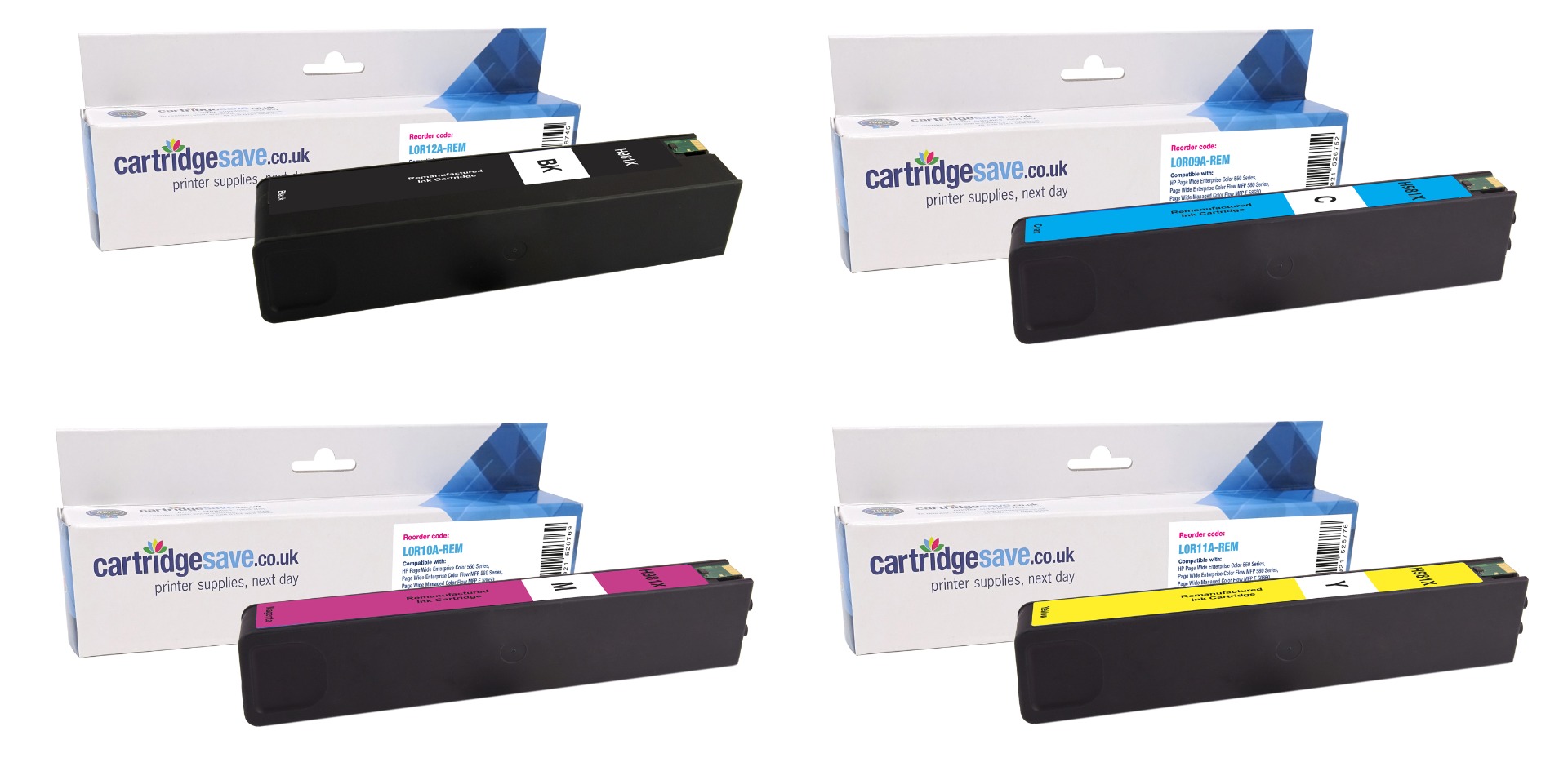 Compatible HP 981X High Capacity Ink Cartridge Multipack