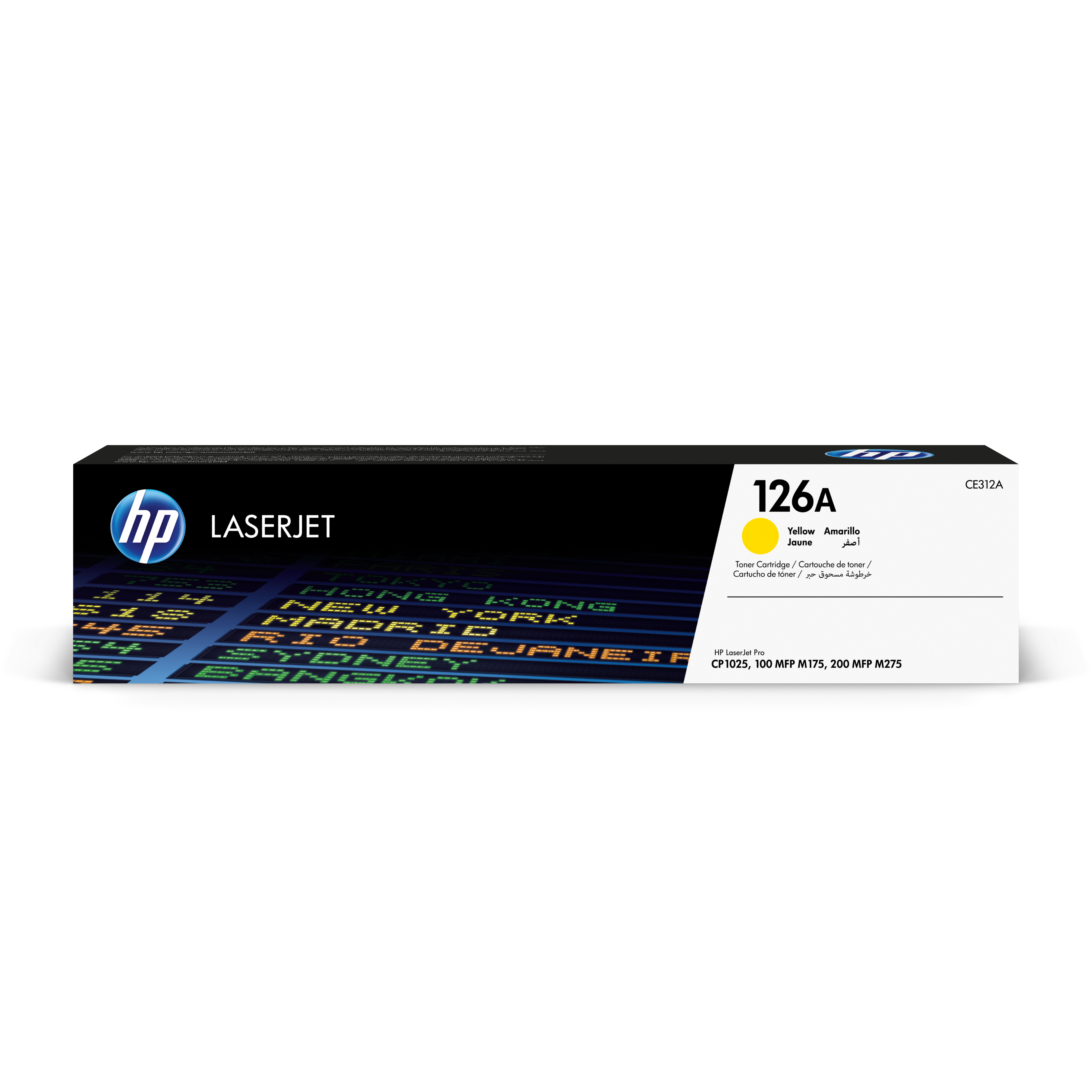 HP 126A Yellow Toner Cartridge - (CE312A)