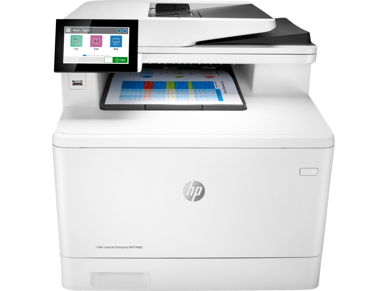 HP Colour LaserJet Enterprise M480f Printer