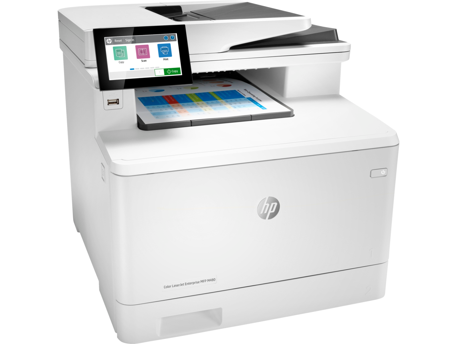HP Colour LaserJet Enterprise M480f Printer