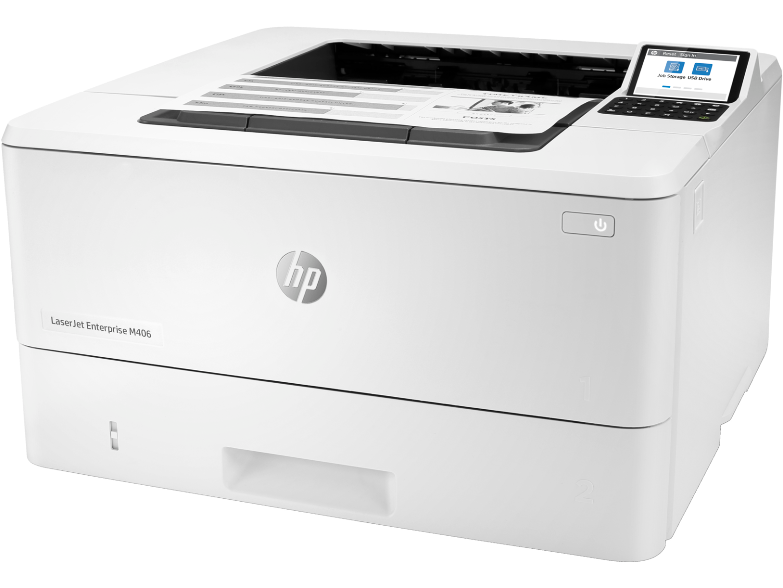 HP Laserjet Enterprise M406dn Mono Printer