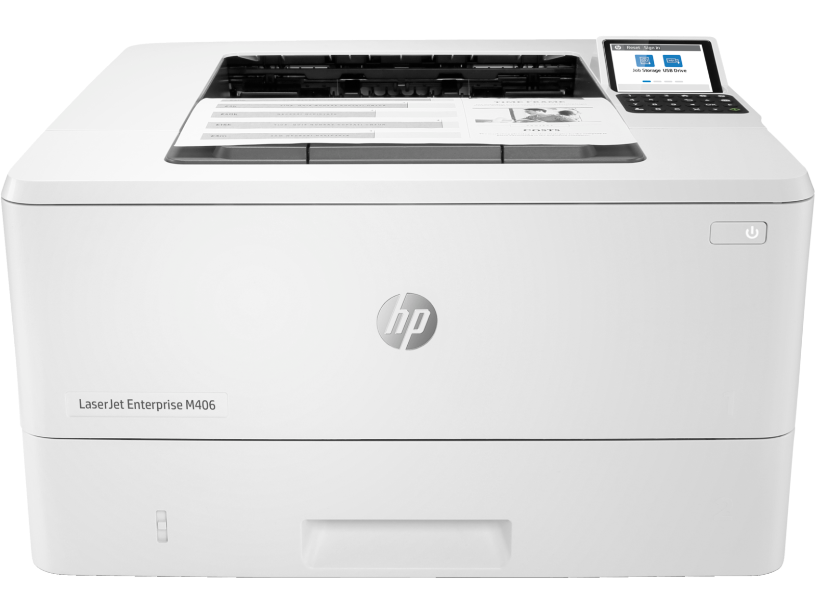 HP Laserjet Enterprise M406dn Mono Printer