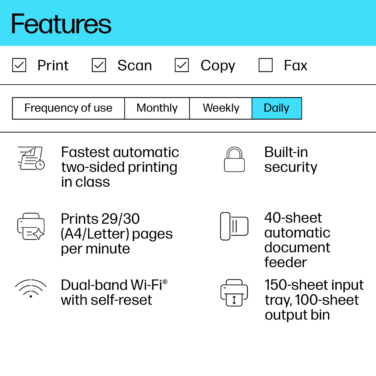 HP LaserJet M234sdw Mono Printer