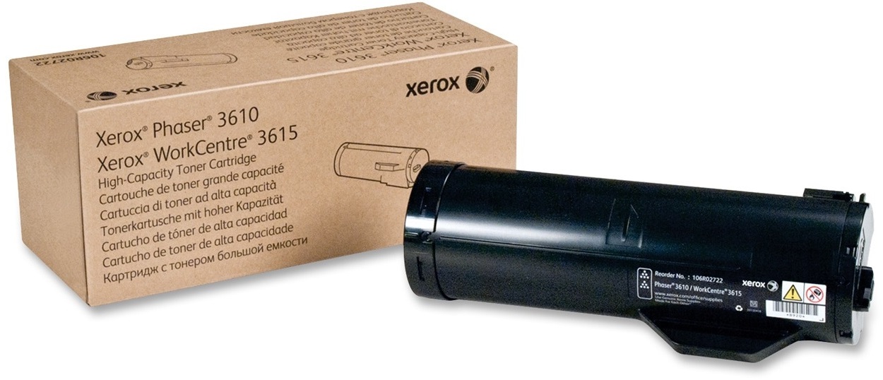 Xerox 106R02722 High Capacity Black Toner Cartridge