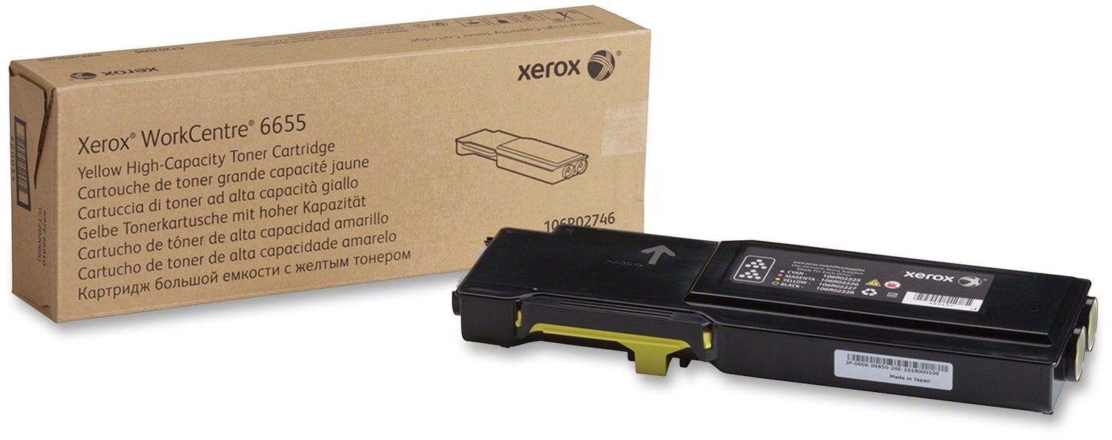 Xerox 106R02746 Yellow Toner Cartridge