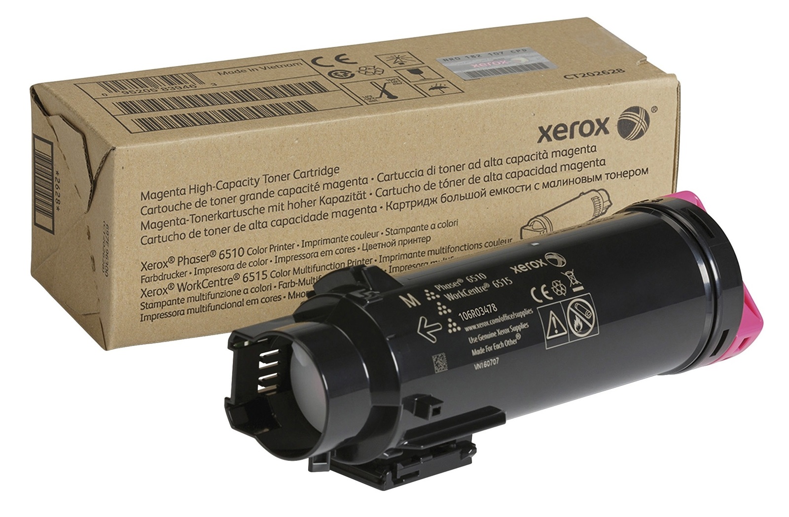 Xerox 106R03478 Magenta High Capacity Toner Cartridge