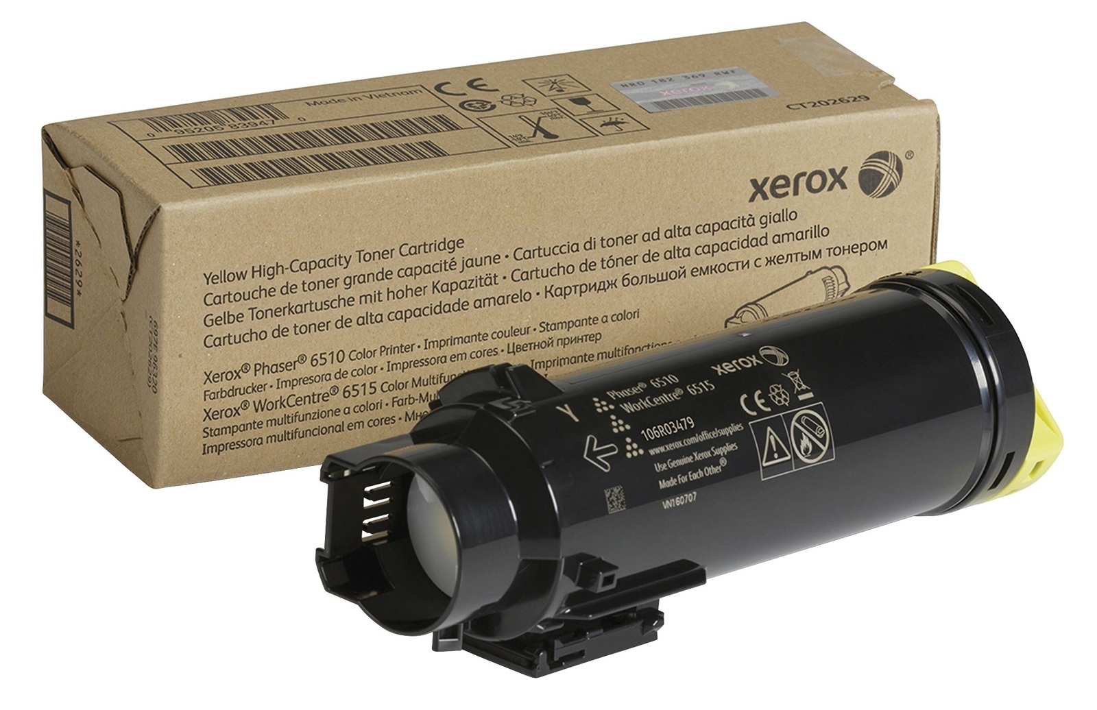 Xerox 106R03479 Yellow High Capacity Toner Cartridge