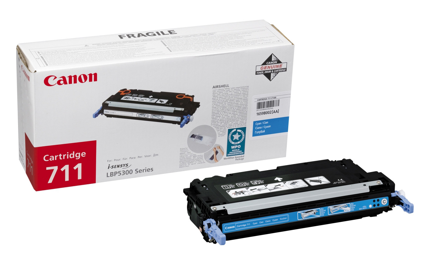 Canon 711 Cyan Toner Cartridge - (1659B002AA)