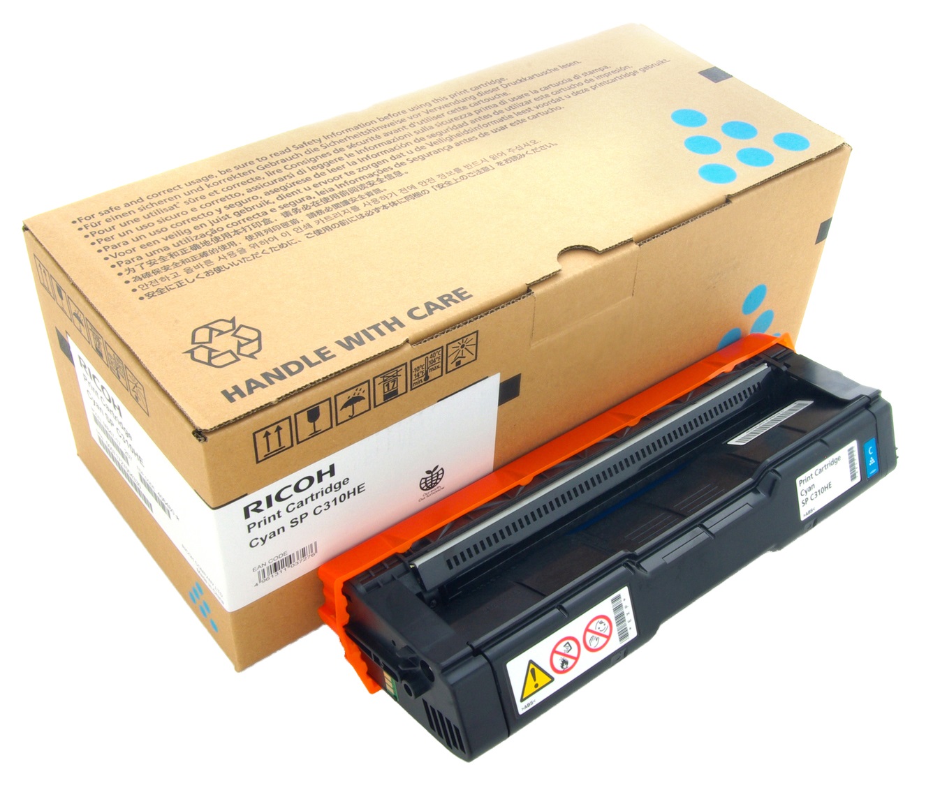 Ricoh 406480 High Capacity Cyan Toner Cartridge