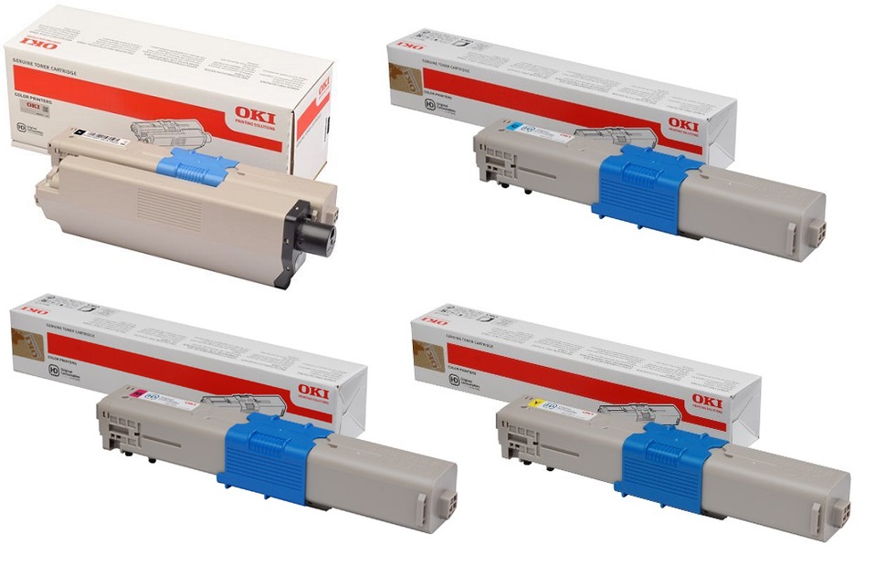 Oki 4650870 High Capacity 4 Colour Toner Cartridge Multipack