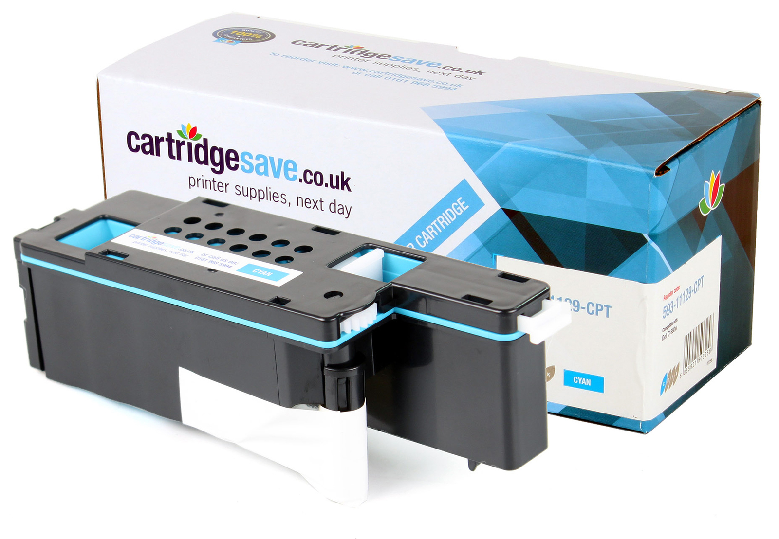 Compatible Dell 5R6J0 Cyan Toner Cartridge - (593-11129)