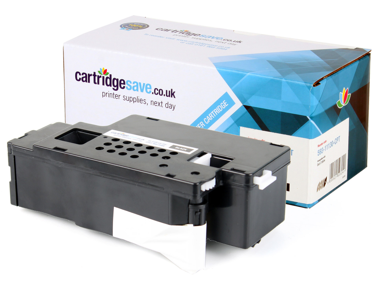 Compatible Dell 7C6F7 Black Toner Cartridge - (593-11130)