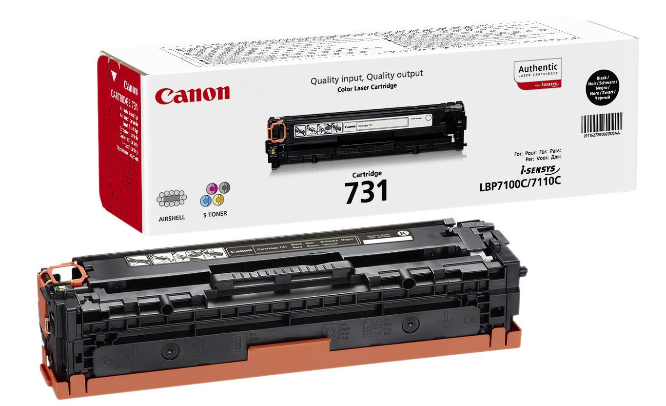 Canon 731 Black Toner Cartridge - (6272B002)