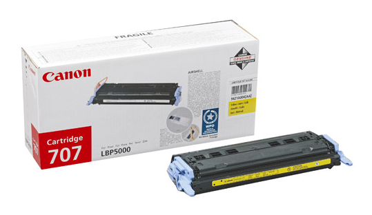 Canon 707 Yellow Toner Cartridge - (9421A004AA)