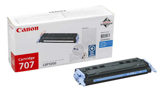 Canon 707 Cyan Toner Cartridge - (9423A004AA)