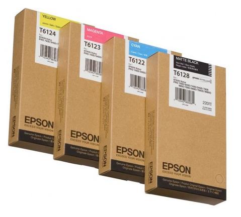 Epson T612 High Capacity 4 Colour Ink Cartridge Multipack