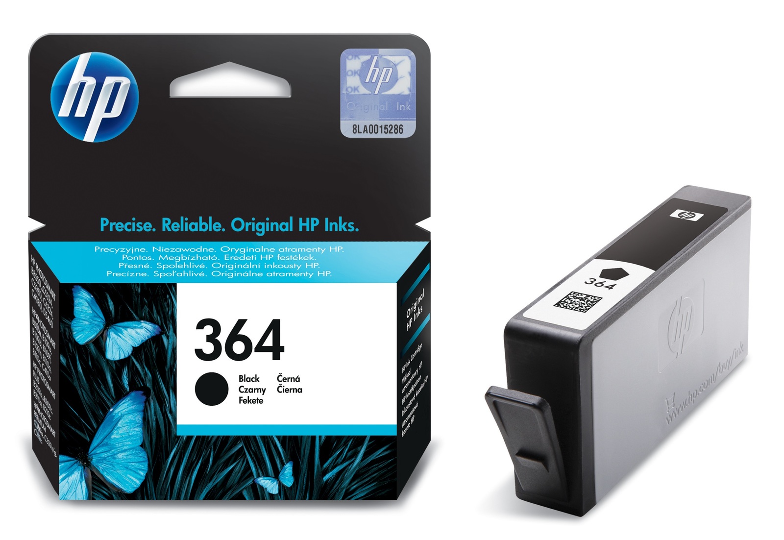 HP 364 Black Ink Cartridge - (CB316EE)