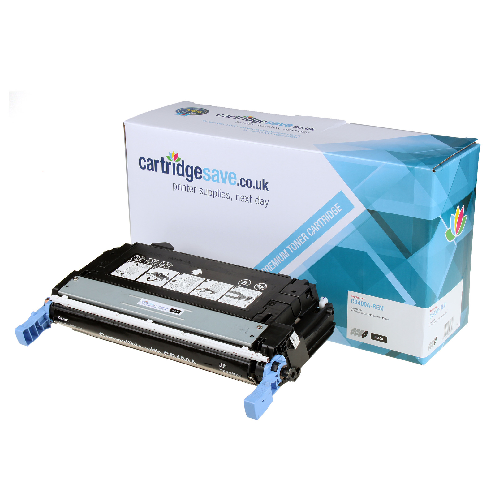 Compatible HP 642A Black Toner Cartridge - (CB400A)