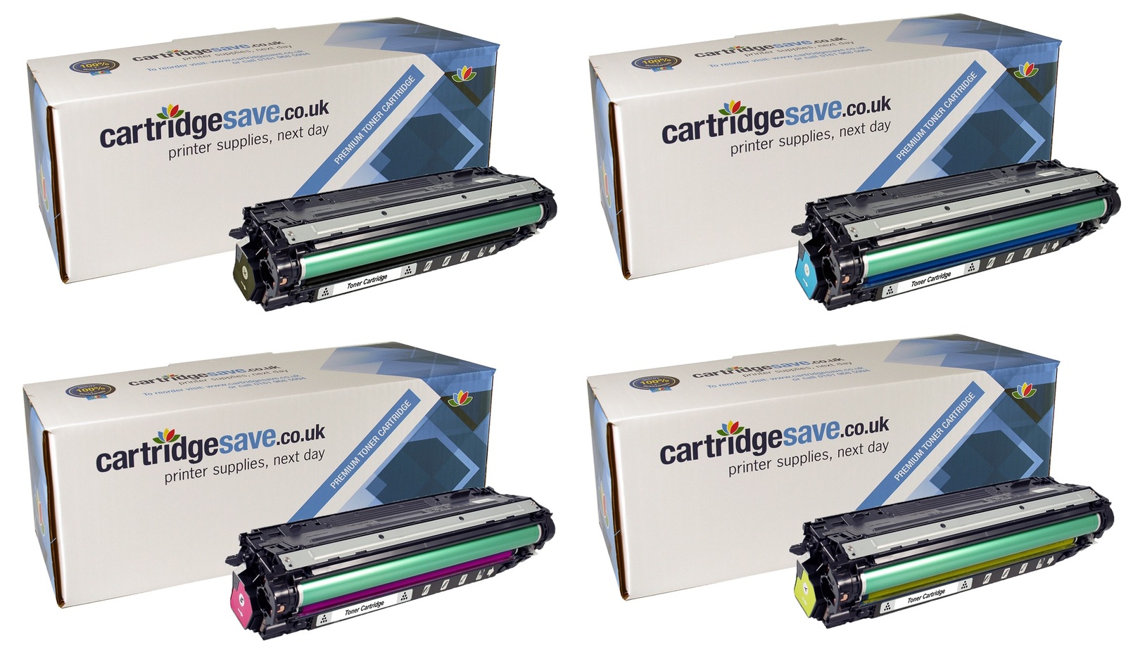 Compatible HP 650A 4 Colour Toner Cartridge Multipack