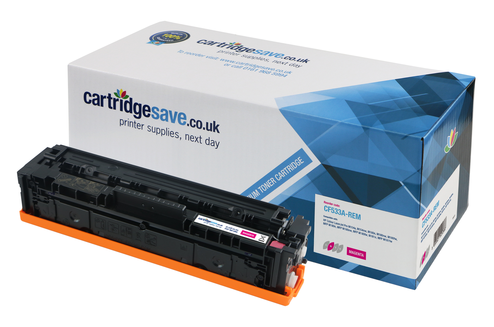 Compatible HP 205A Magenta Toner Cartridge - (CF533A)