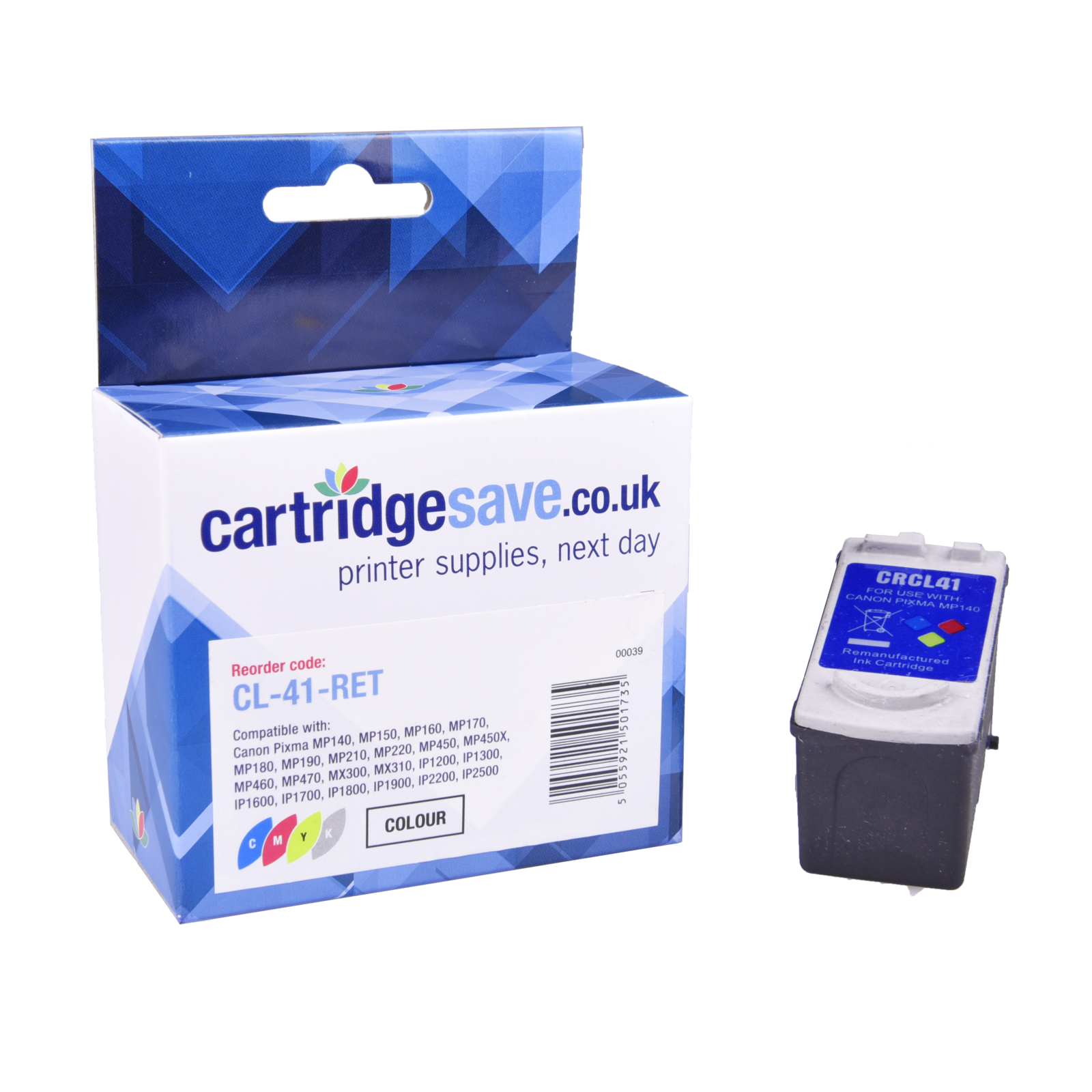 Compatible Canon CL-41 Tri-Colour Ink Cartridge - (0617B001)