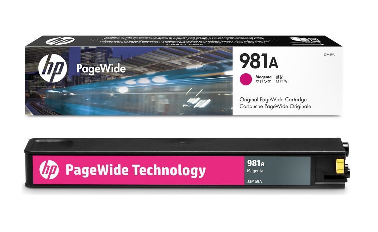 HP 981A Magenta Ink Cartridge - (J3M69A)