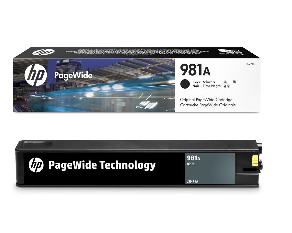 HP 981A Black Ink Cartridge - (J3M71A)