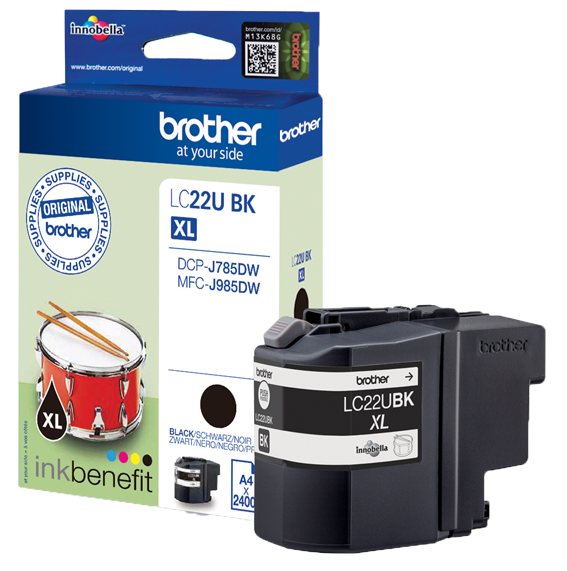 Brother LC22UBK Black Ink Cartridge