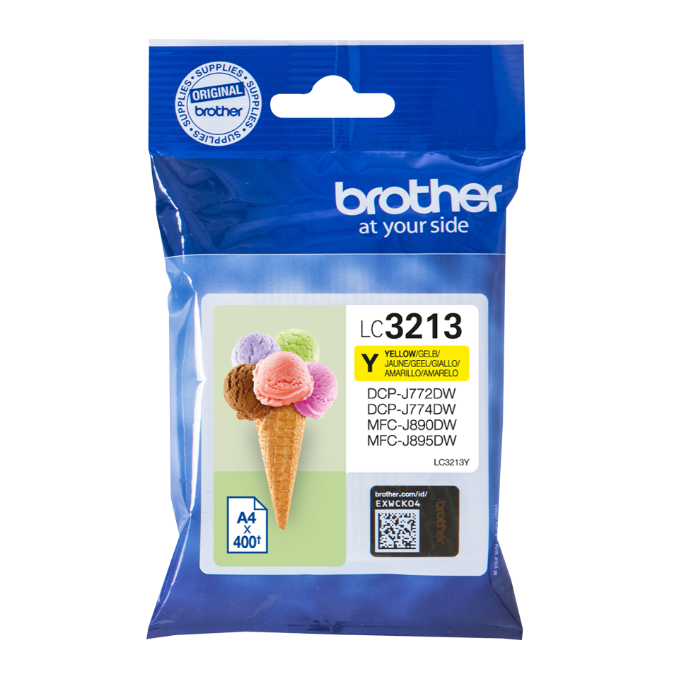 Brother LC3213Y High Capacity Yellow Ink Cartridge