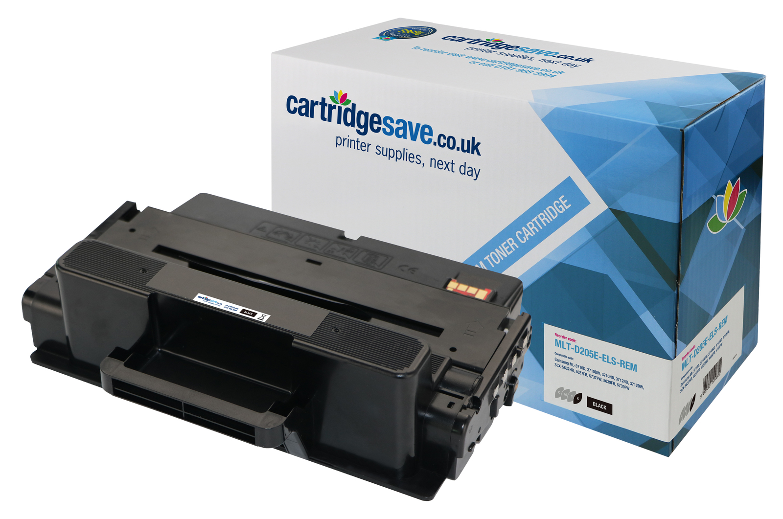 Compatible Samsung MLT-D205E-ELS Extra High Capacity Black Toner Cartridge (MLT-D205E/ELS)