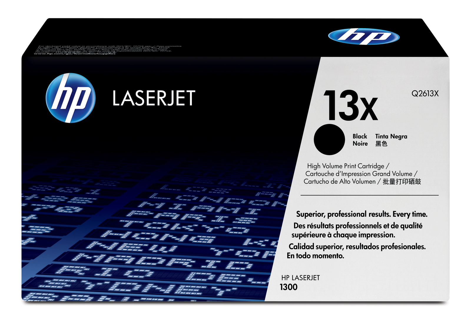 HP 13X High Capacity Black Toner Cartridge - (Q2613X)