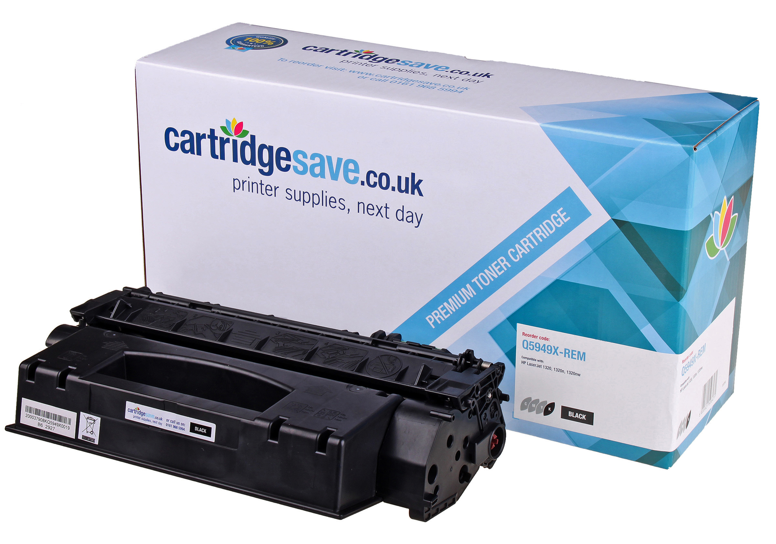 Compatible HP 49X High Capacity Black Toner Cartridge - (Q5949X)