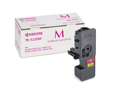 Kyocera TK-5220M Magenta Toner Cartridge (1T02R9BNL1)