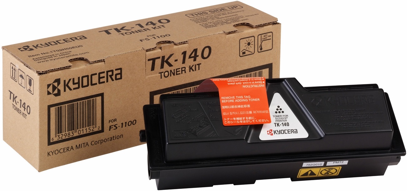 Kyocera Mita TK-140 Black Toner Cartridge (1T02H50EU0)