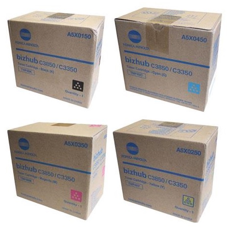 Konica Minolta TNP48 4 Colour Toner Cartridge Multipack