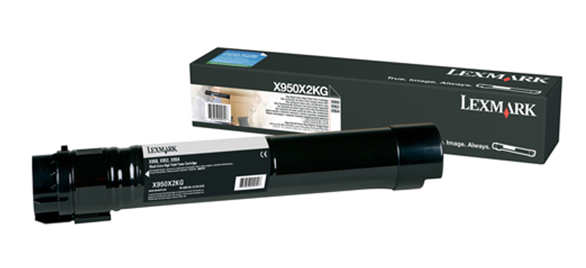 Lexmark X950X2KG Extra High Capacity Black Toner Cartridge