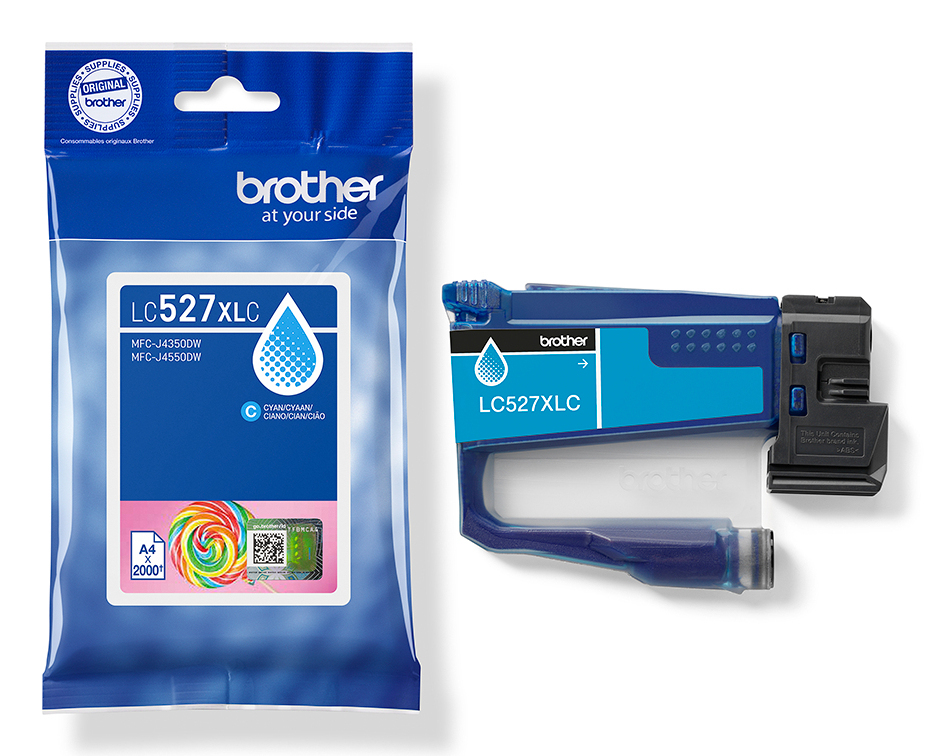High Capacity Brother Cyan LC527XLC Ink Cartridge
