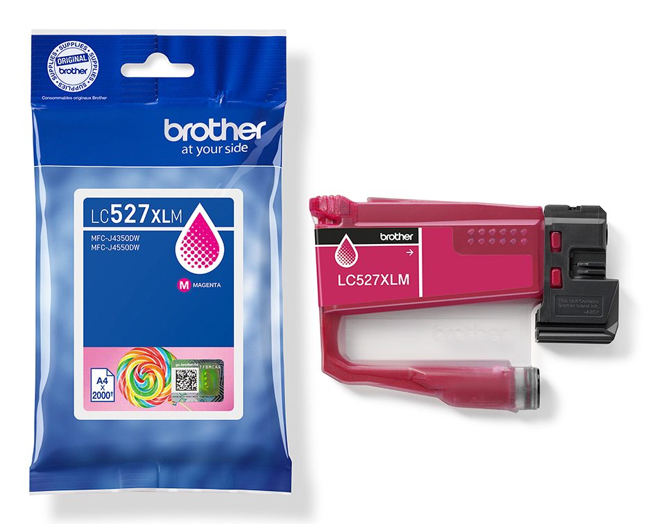 High Capacity Brother Magenta LC527XLM Ink Cartridge