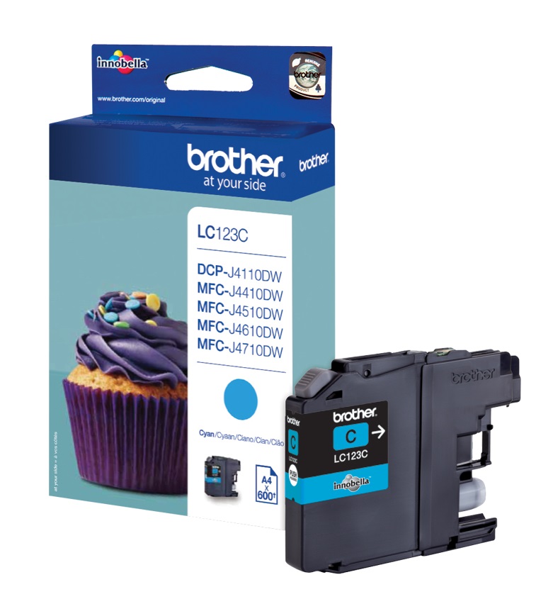 Brother LC123C Cyan Ink Cartridge