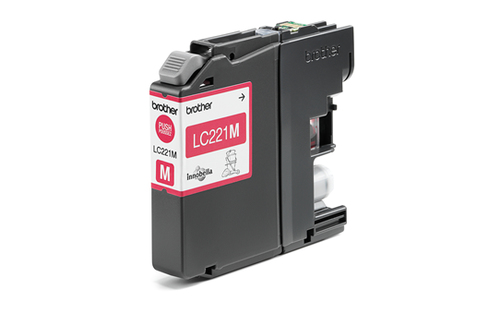 Brother LC221M Light User Magenta Ink Cartridge