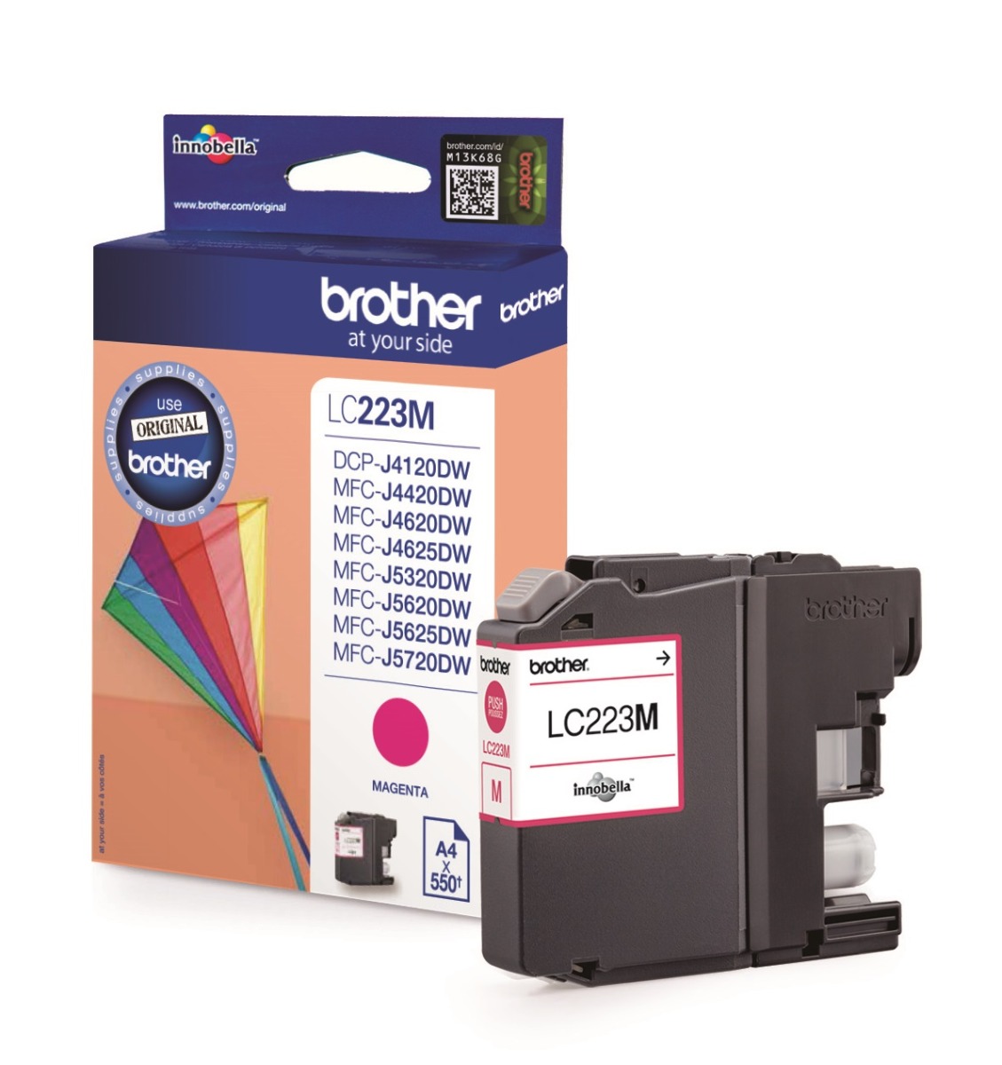 Brother LC223 Magenta Ink Cartridge