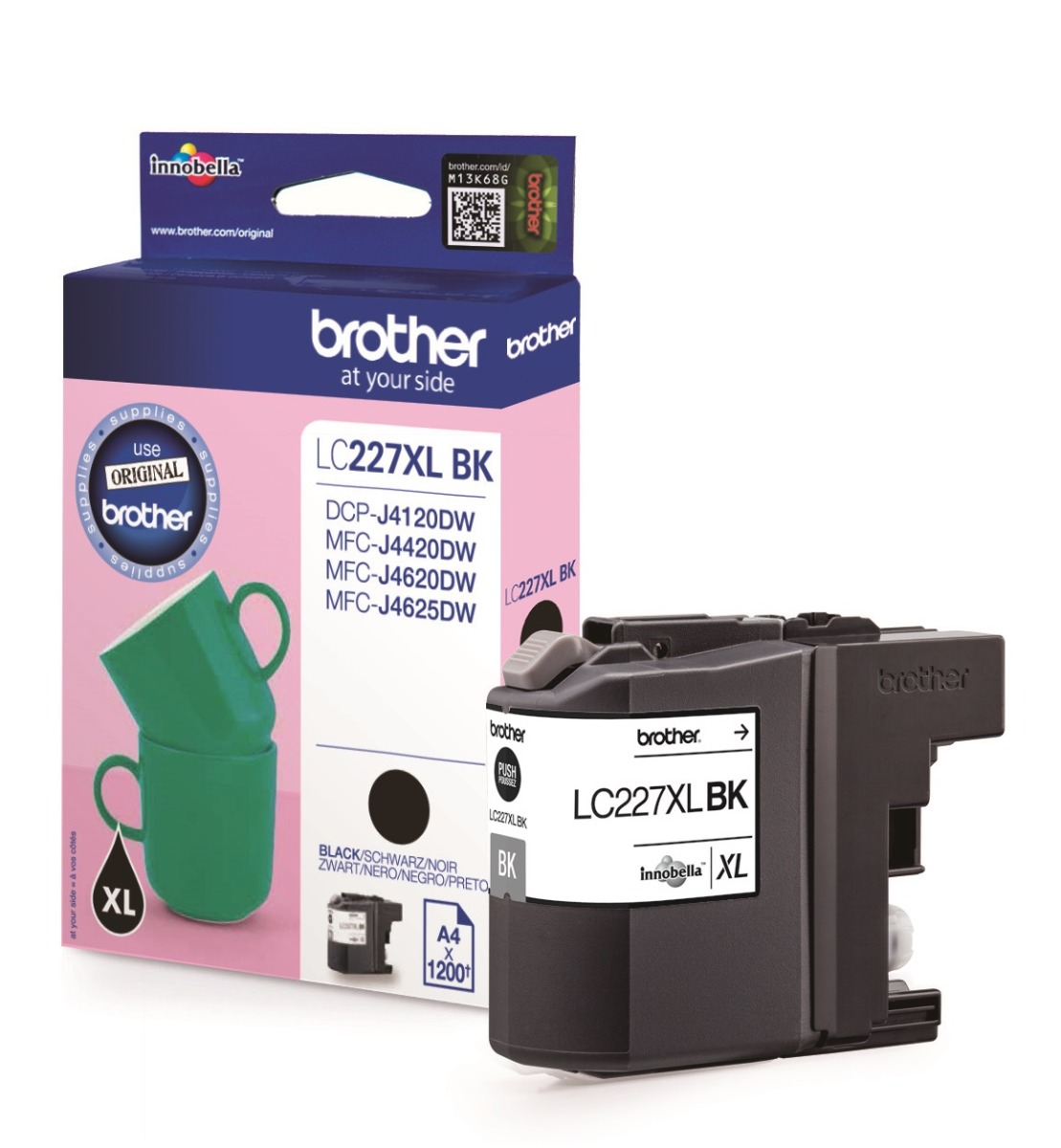 Brother LC227XL High Capacity Black Ink Cartridge (LC227XLBK)