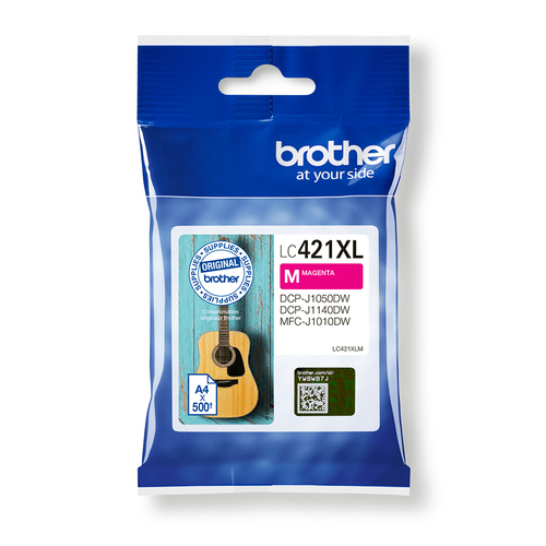 Brother LC421XLM High Capacity Magenta Ink Cartridge