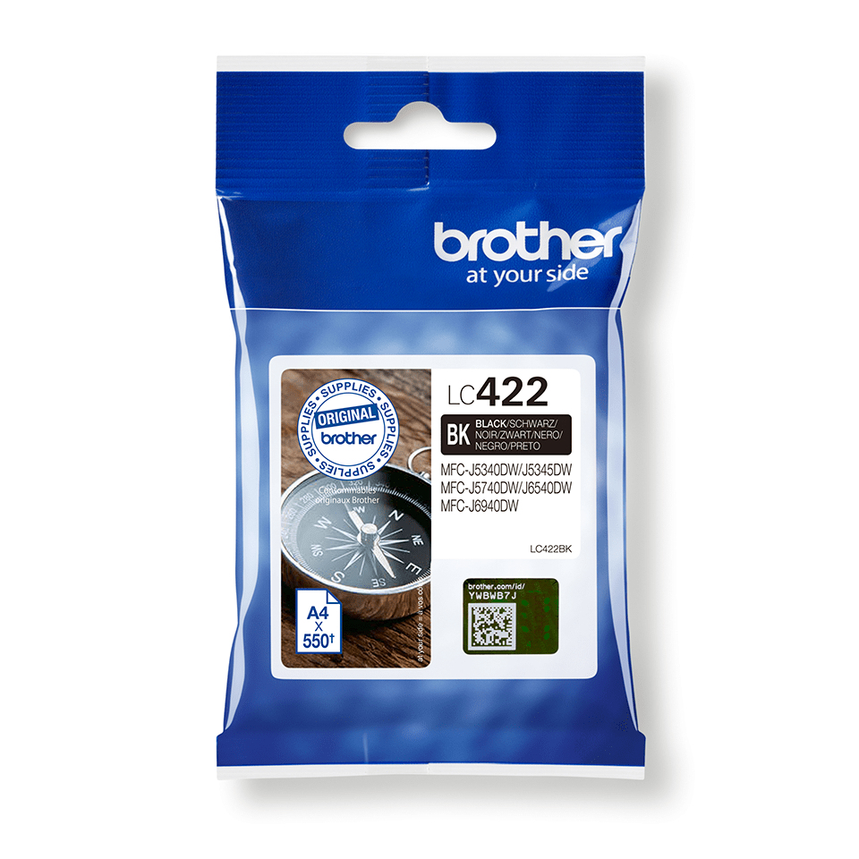 Brother LC422BK Black Ink Cartridge