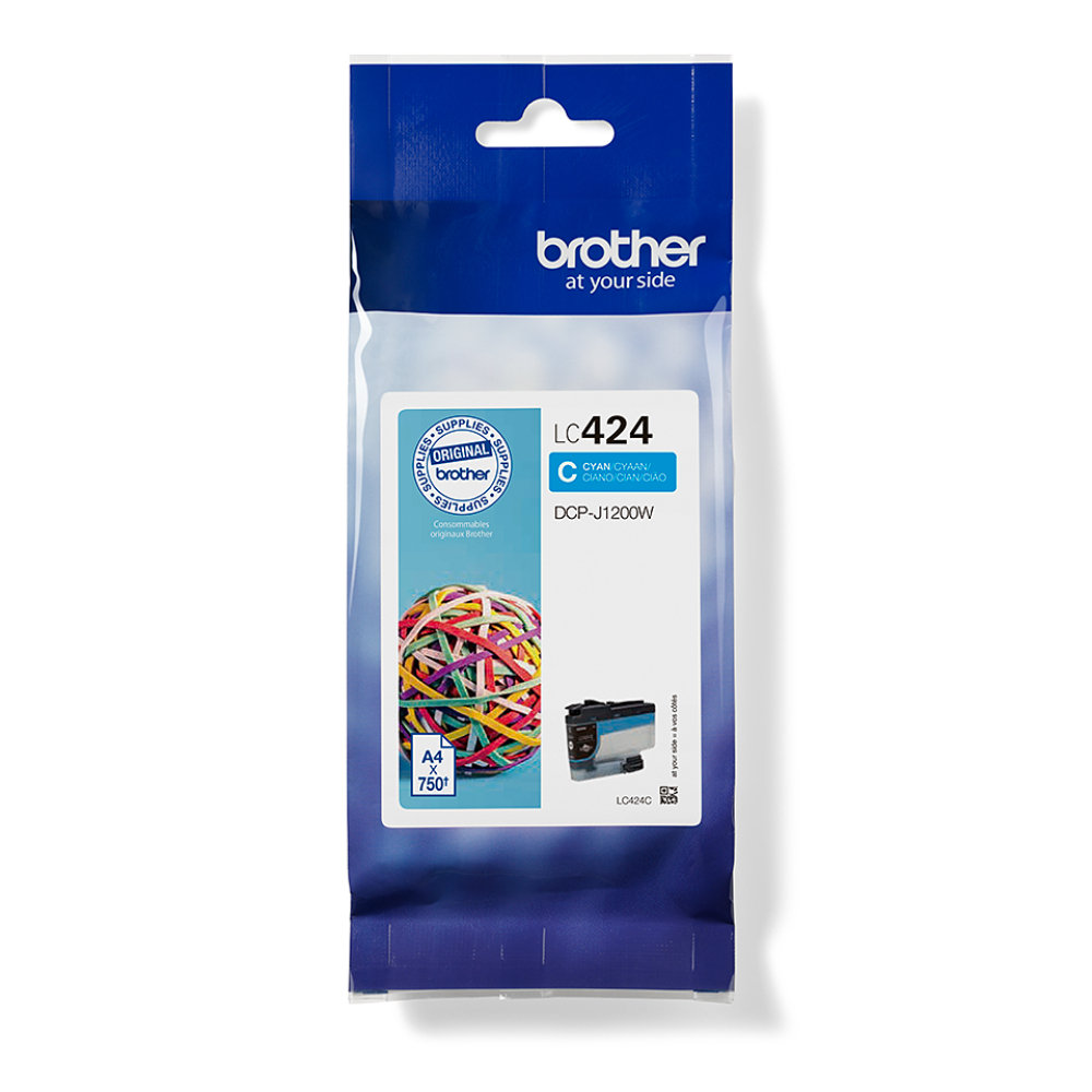 Brother LC424C Cyan Ink Cartridge