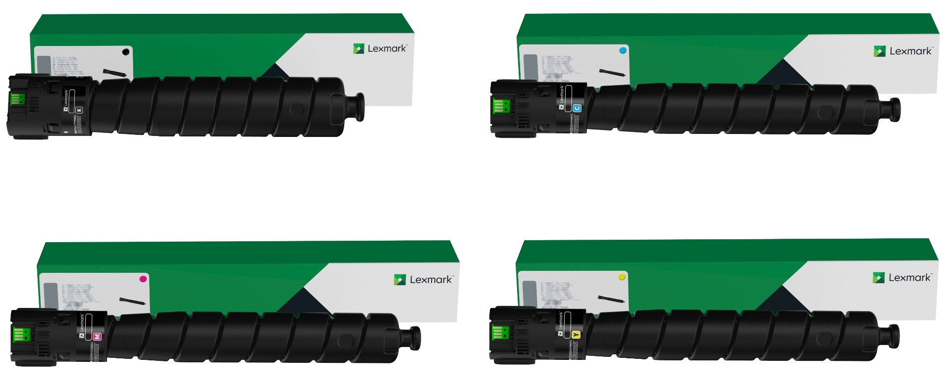 Lexmark 24B7 4 Colour Toner Cartridge Multipack