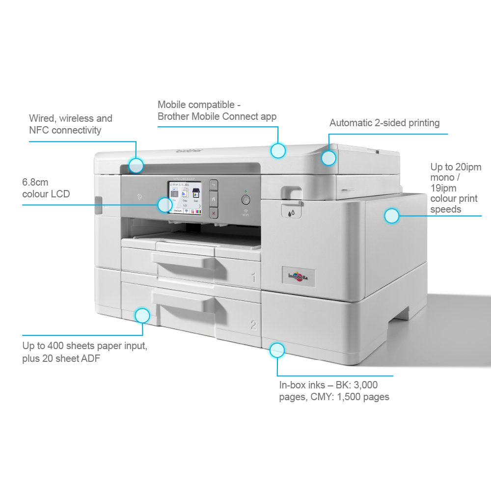 Brother MFC-J4540DW Colour Inkjet Printer