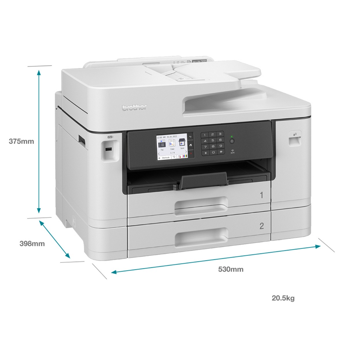 Refurbished Brother MFC-J5740DW A3 Colour Inkjet Printer