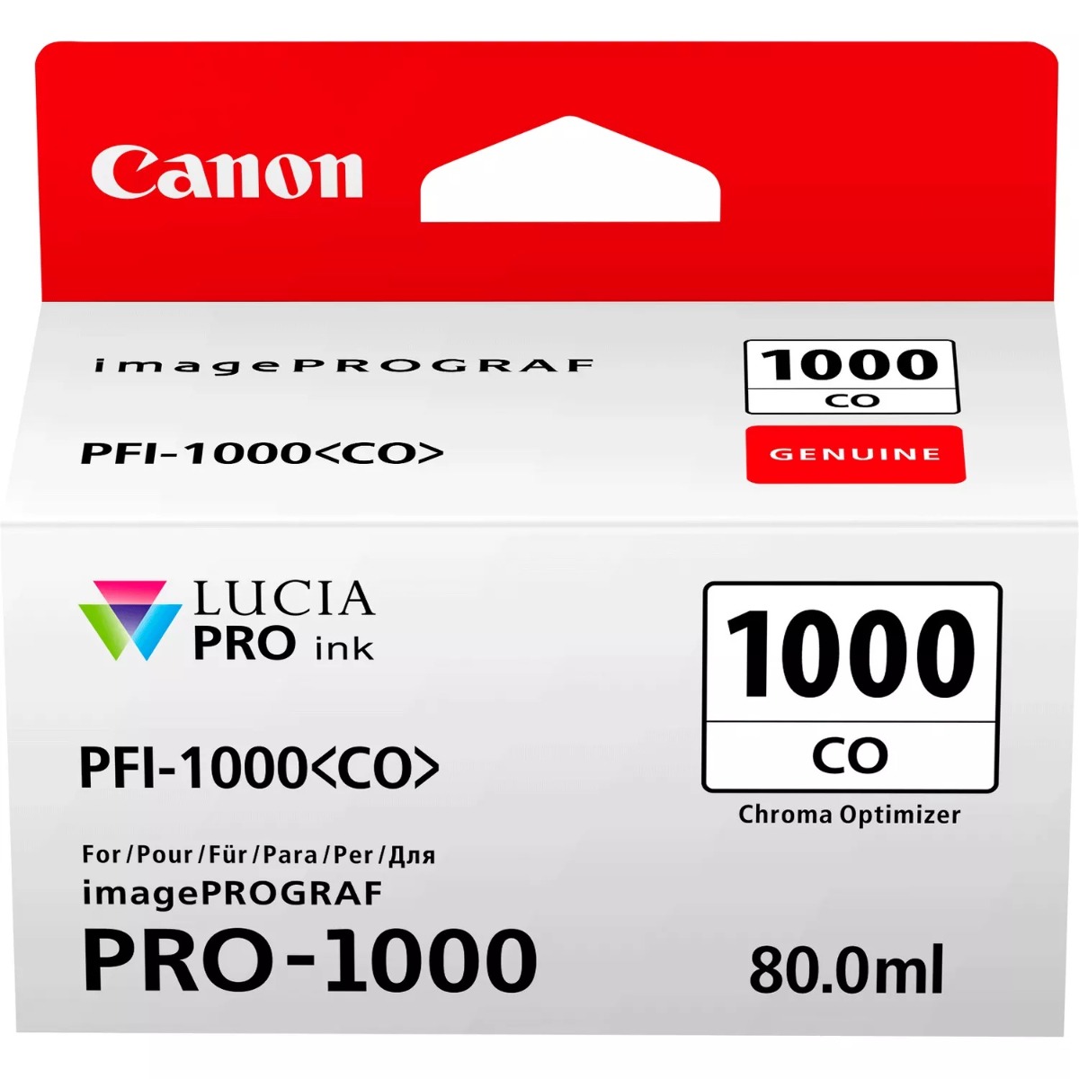 Canon PFI-1000CO Chroma Optimiser Ink Cartridge - (0556C001)